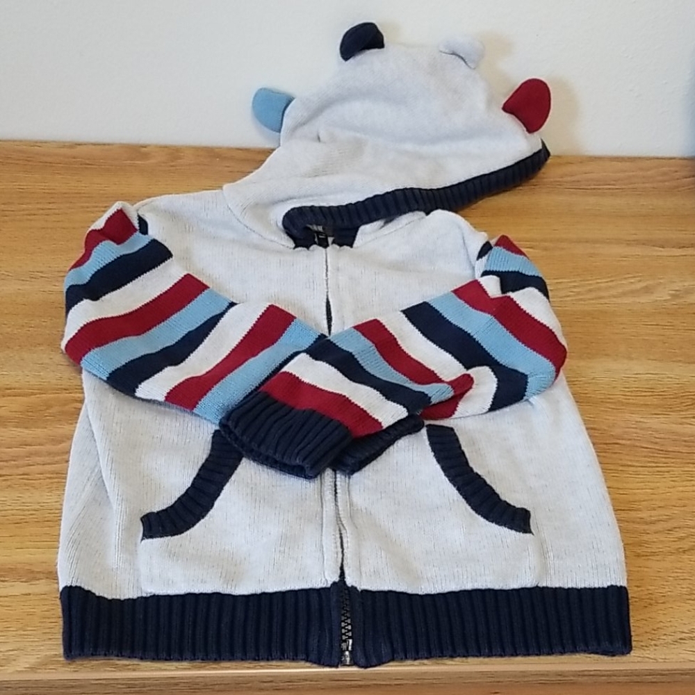 Gymboree 3T dino hoodie EUC